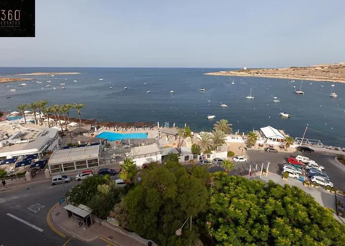 High Floor Seafront Penthouse, Opp & Wifi Ac By 360 Estates Apartman San Pawl il-Baħar