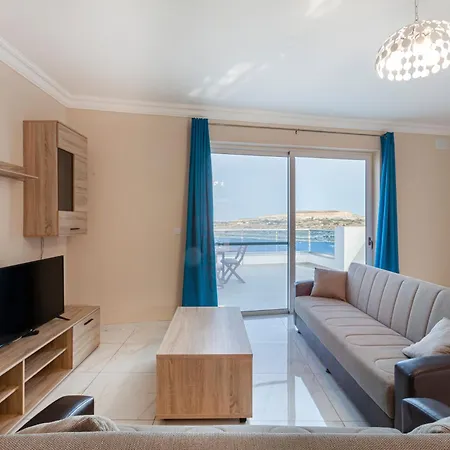 Appartement High Floor Seafront Penthouse, Opp & Wifi Ac By 360 Estates San Pawl il-Baħar